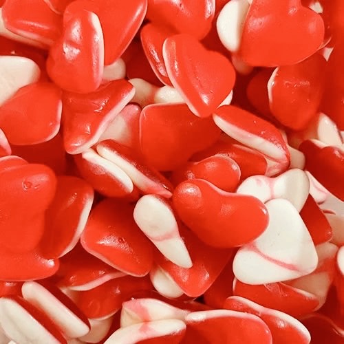 Cœur fraise crème (100g)