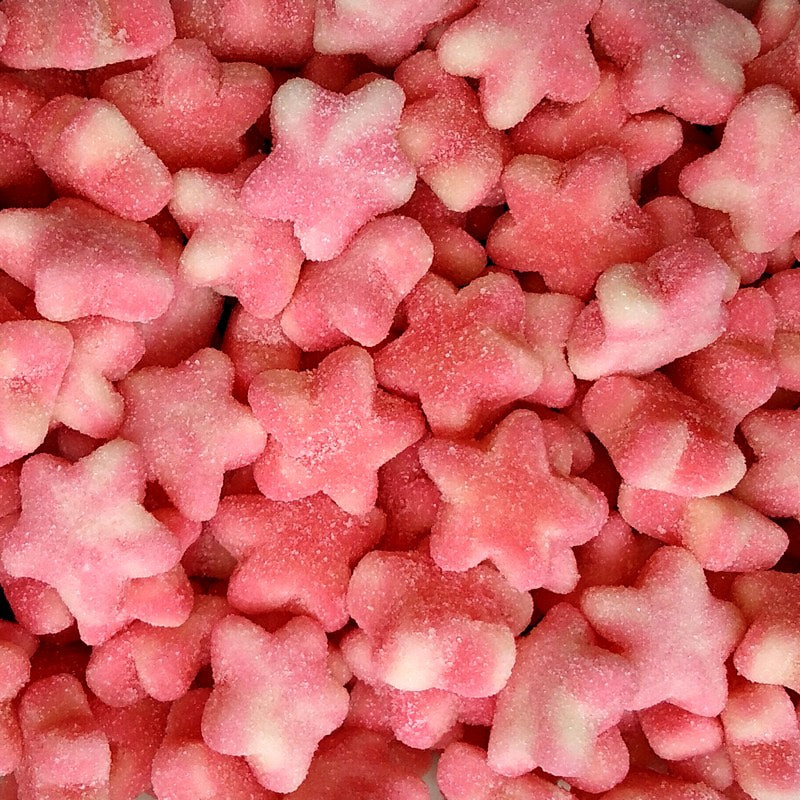 Etoile twist rouge sucre (100g)