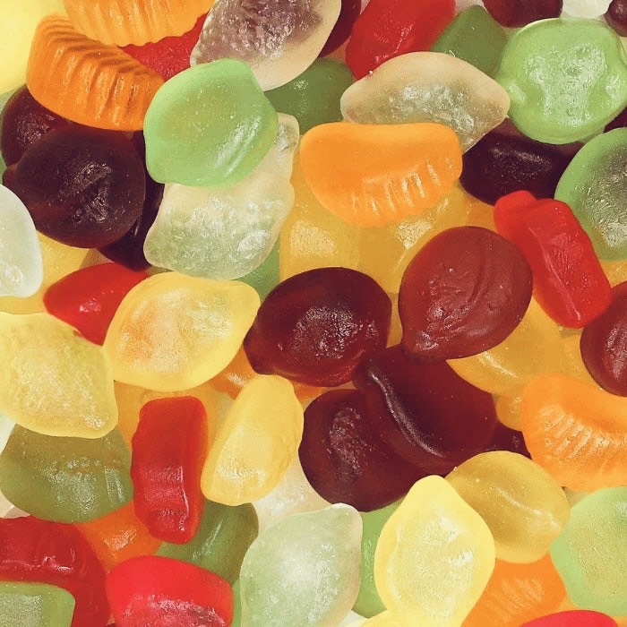 Fruits lisses sans sucre (100 g)