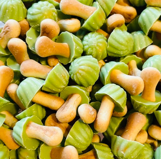 Champignons pistache (lot de 10)