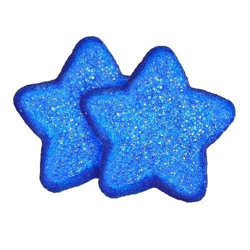 Étoiles bleues marshmallow (3 pièces)