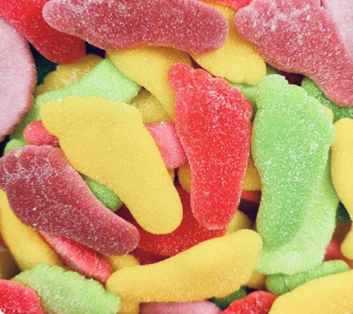 Pieds sucrés (100g)