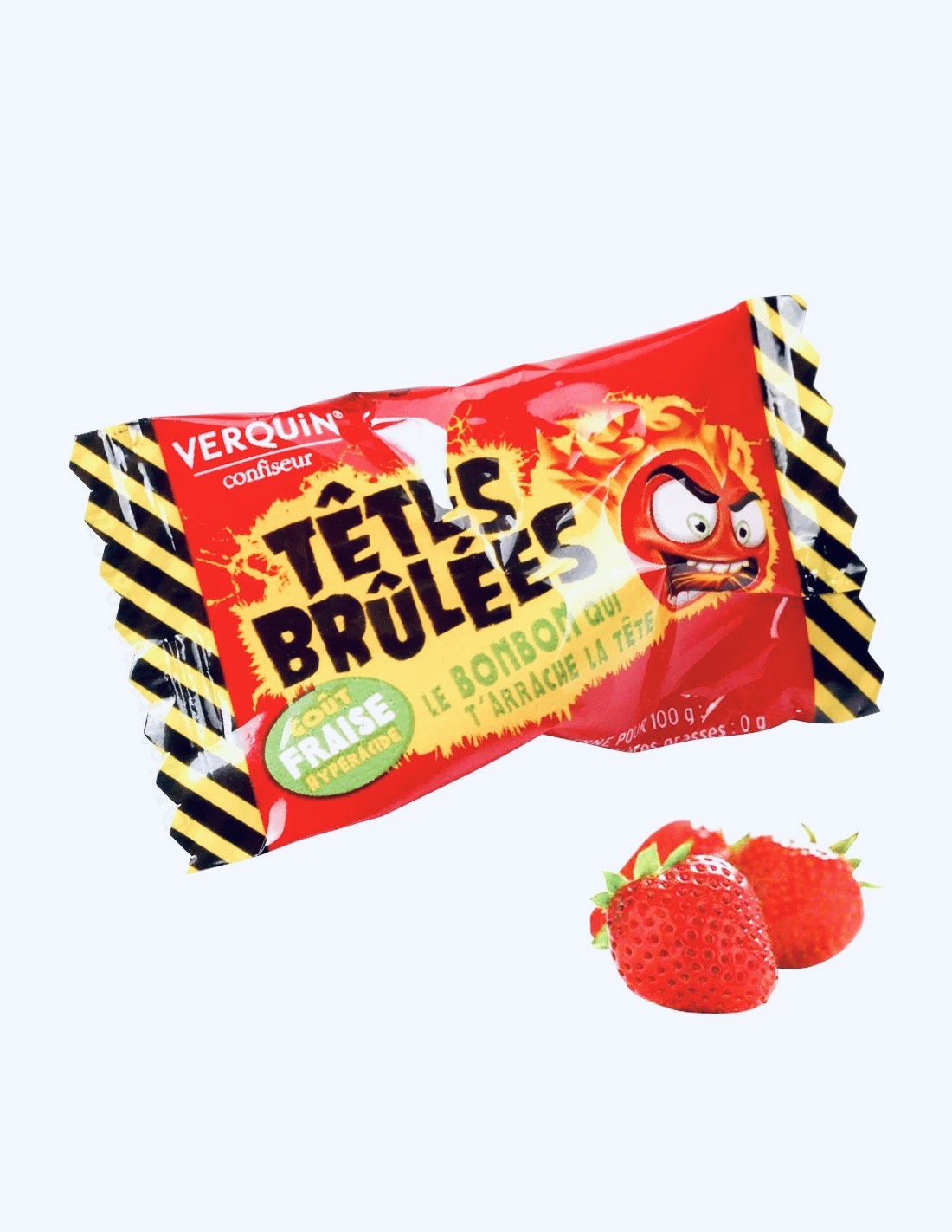 Tête brûlée Fraise (1 pièce)