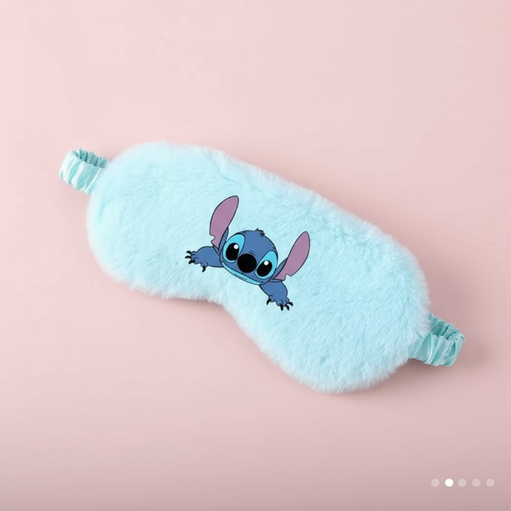 Masque de nuit bleu (1 pièce)