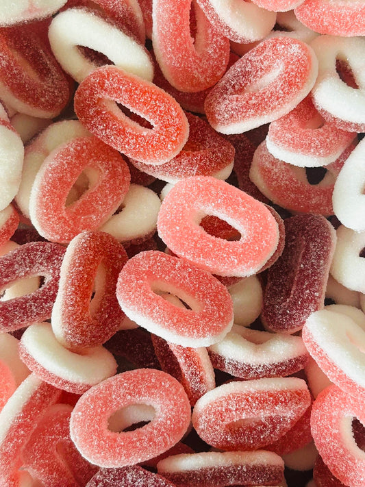 Anneaux fruits rouge (100g)