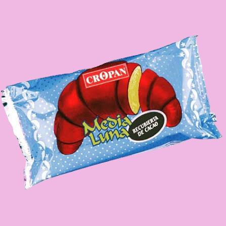 Croissant enrobé de chocolat (1 pièce)