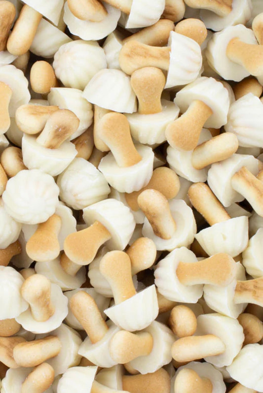 Champignon Chocolat Blanc (lot de 10)