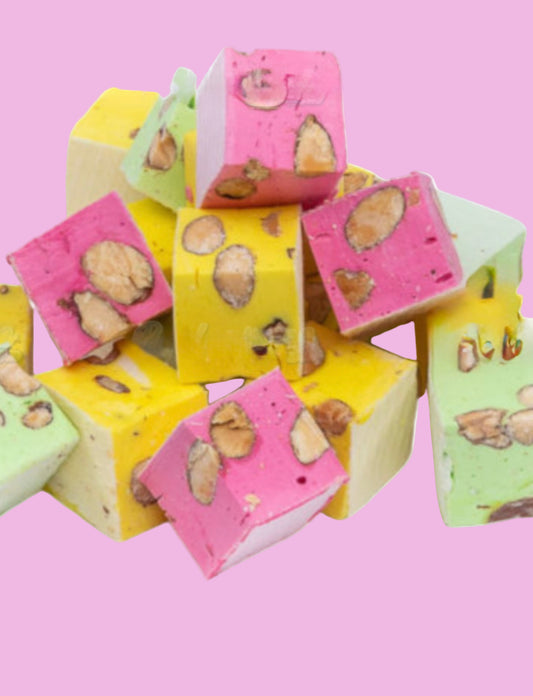 Nougat Colorés parfumés (lot de 10)