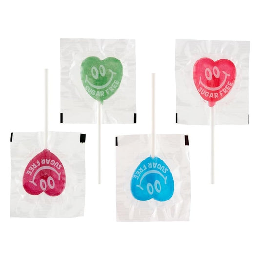 Sucette cœur sans sucre (lot de 3)