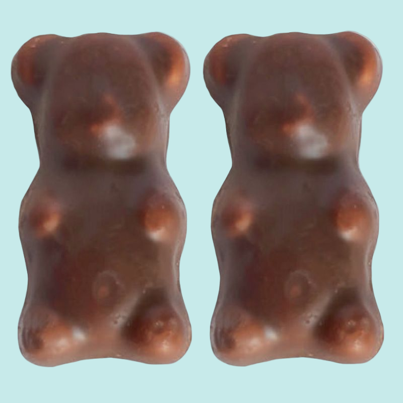 Ourson guimauve chocolat au lait (lot de 5)