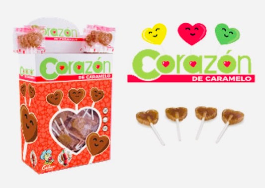Sucette Coeur Cola (1 pièce)