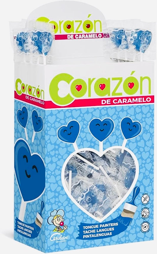 Sucette Coeur Framboise (1 pièce)